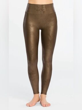 SPANX Bronze High-Rise Leggings